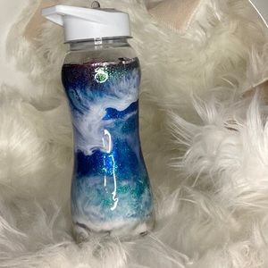 20 ounce Tumbler OCEAN Handmade Resin Cold Water Sports drink